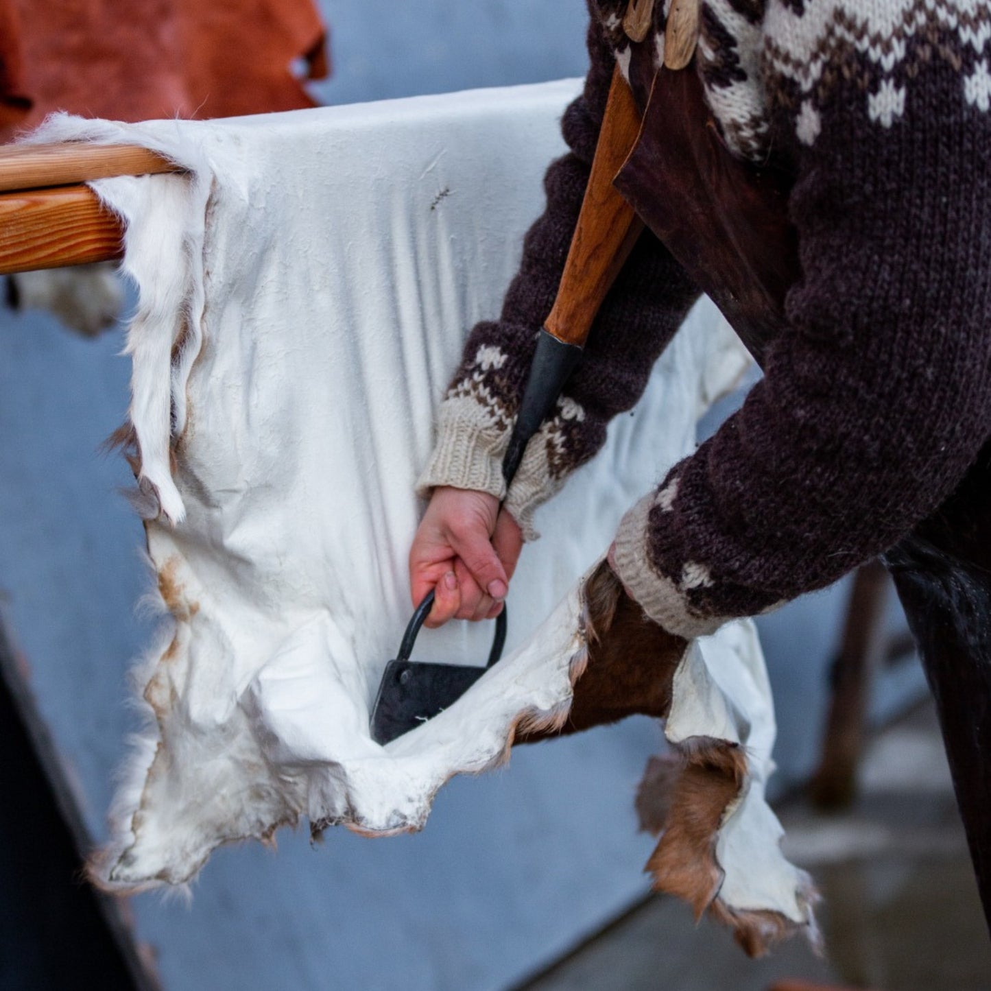 Tanning Game - Traditional Nordic Tanning Methods for Leather and Furs